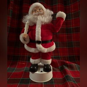 Telco Original Motion-ettes Christmas Santa Claus-Original Box-14”-Preowned VGC